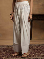 Navdana Sleeveless Kurti & Farshi Salwar Set- CHANDANI