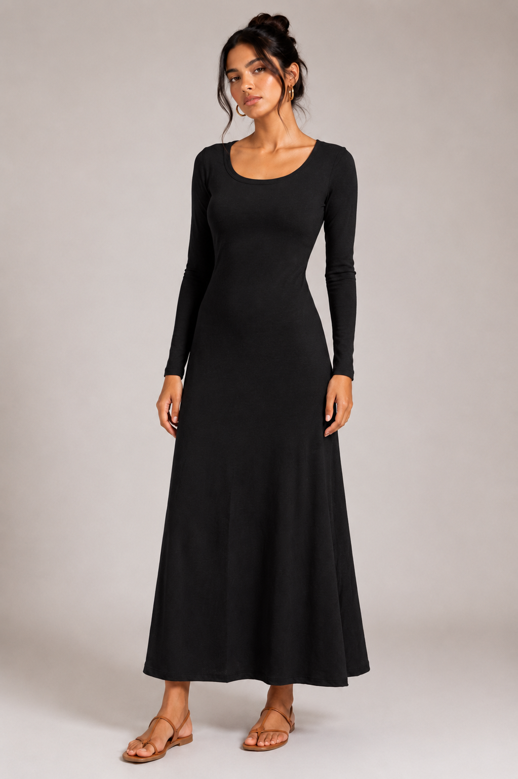 Navdana Everyday Tshirt Maxi Dress With Corset Back - JENNY
